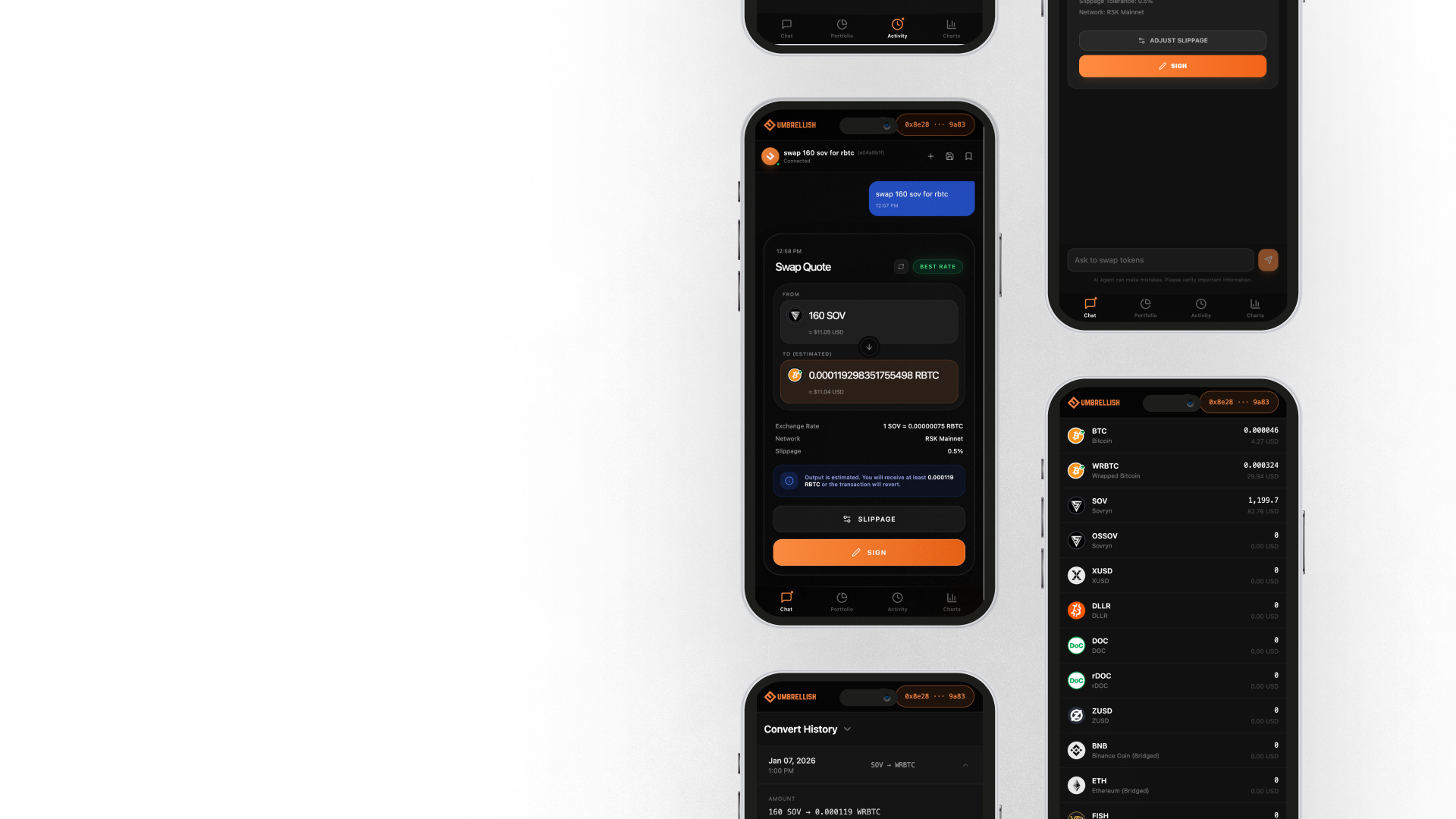 Umbrellish mobile app